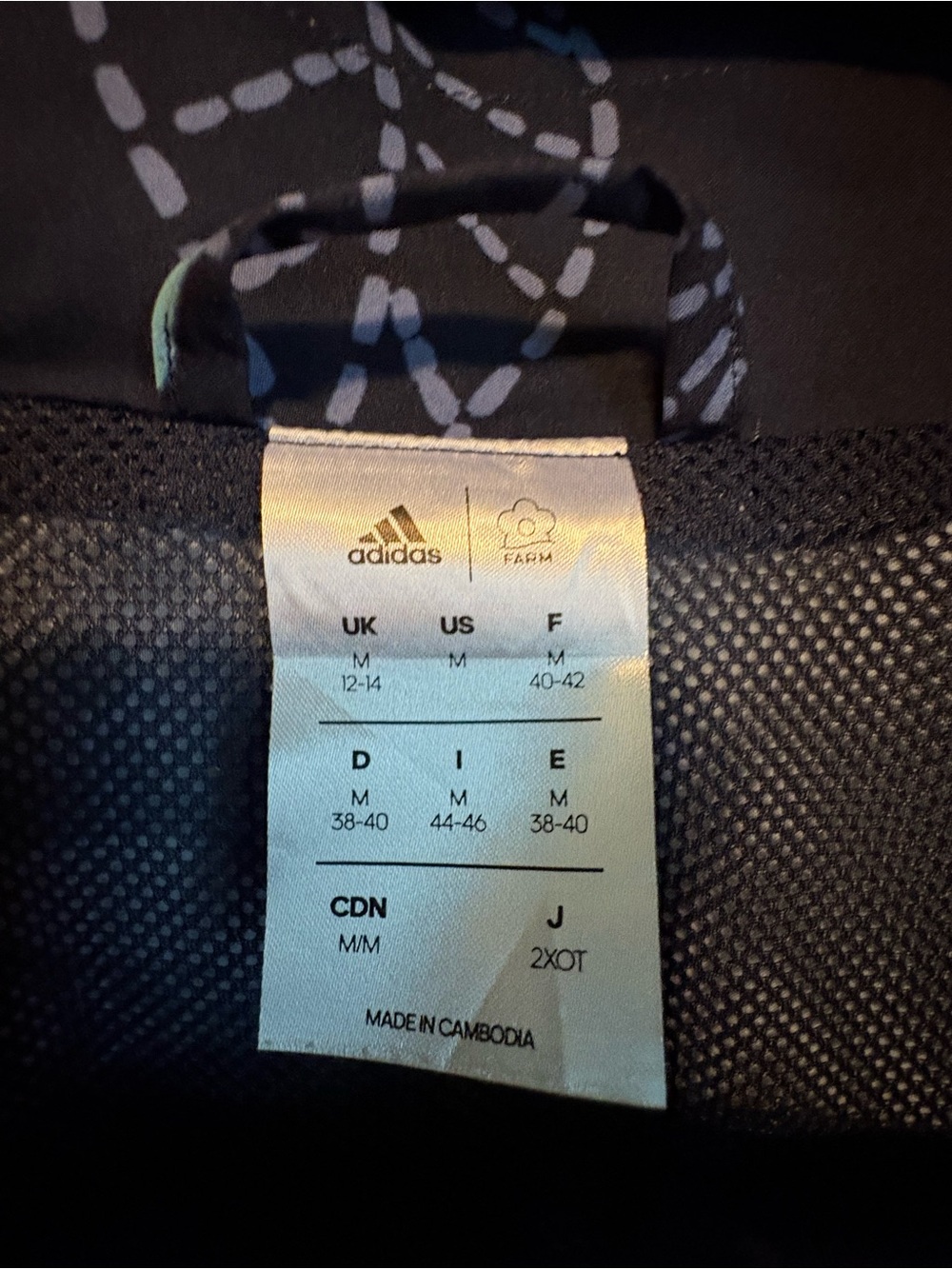 Adidas Navy Farm Rio Floral Track Jacket and Pants Set - Picture 3 of 7